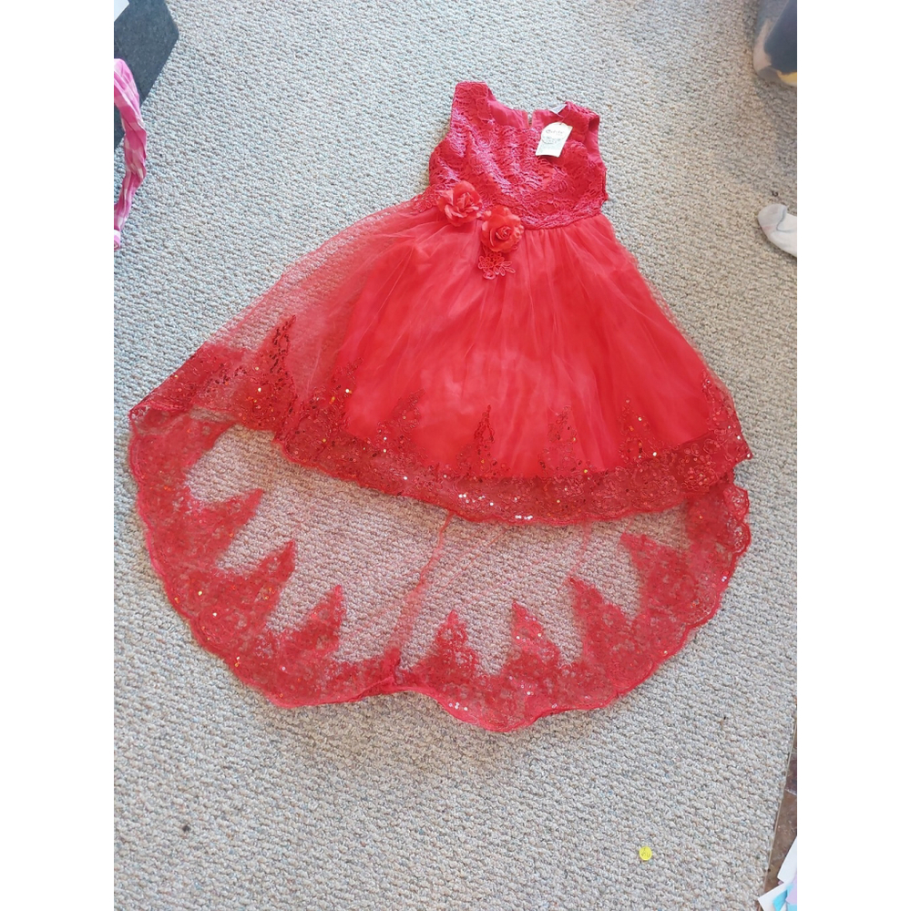 Girls size 18/160 Formal Christmas Dress,nwt - Picture 1 of 10
